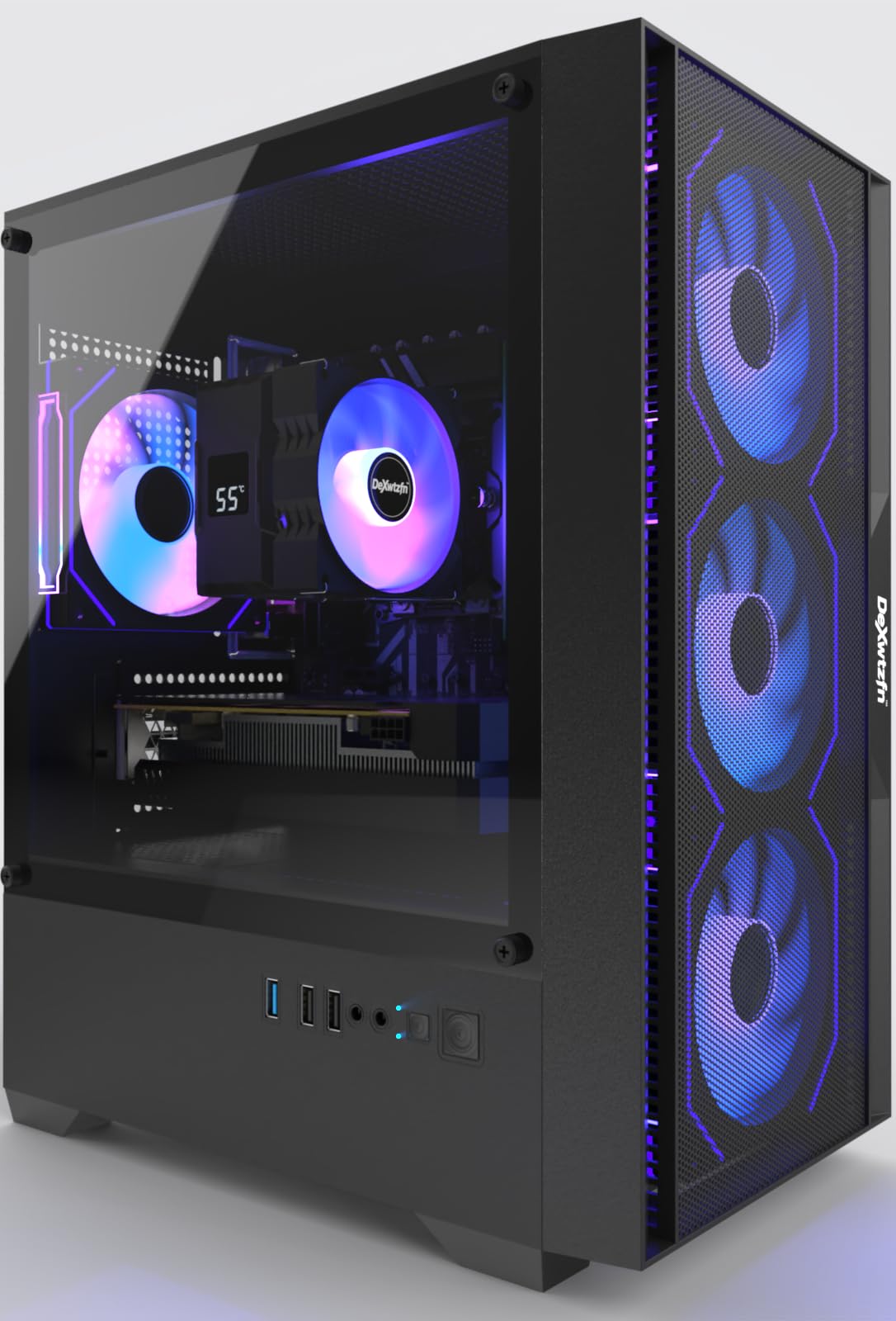 e*n様 RTX3090•AMD5700G•32GB•1TBゲーミングPC Amazon.com: DeXwtzfn Gaming PC, i7 CPU Up to 4.2 GHz, RX 590